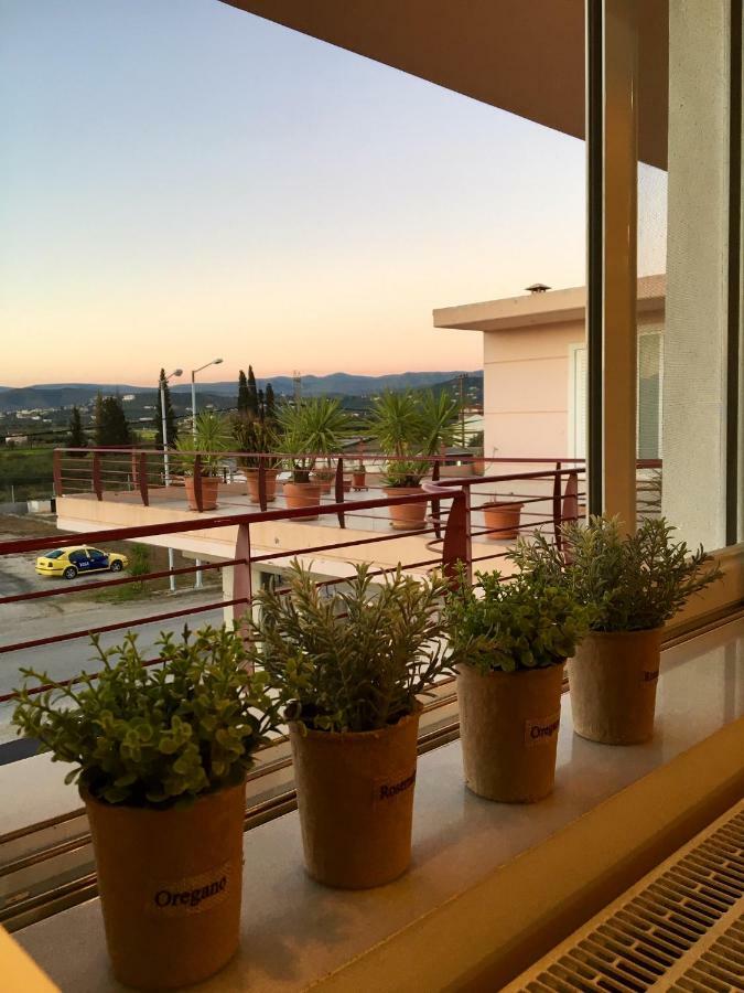 Luxury House In Nafplio With A Great View Balcony Apartment Luaran gambar