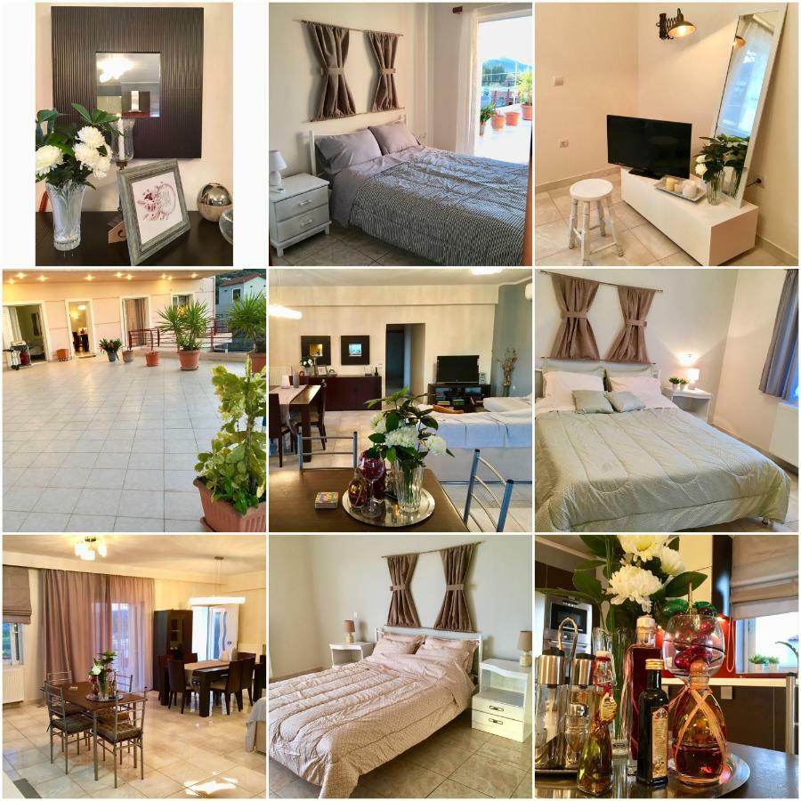 Luxury House In Nafplio With A Great View Balcony Apartment Luaran gambar