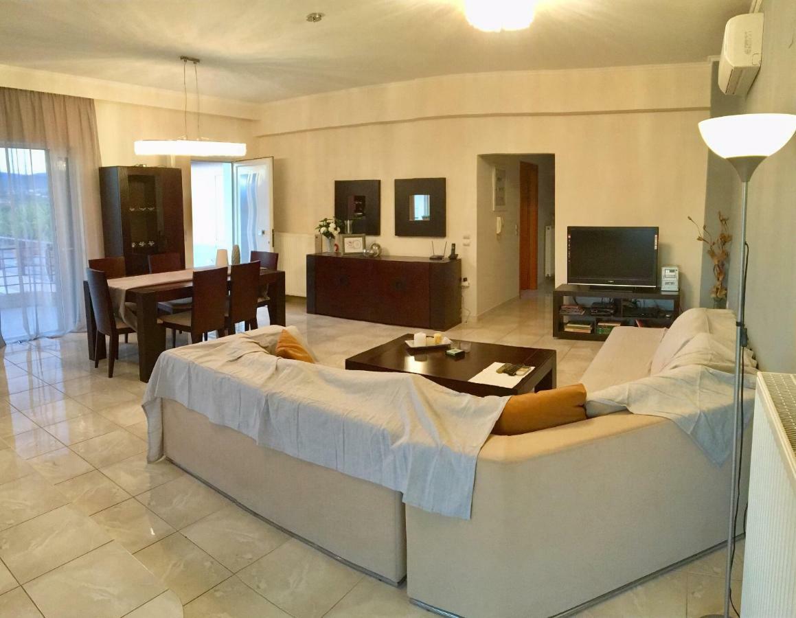 Luxury House In Nafplio With A Great View Balcony Apartment Luaran gambar